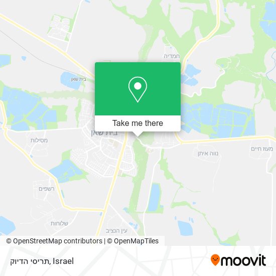 תריסי הדיוק map