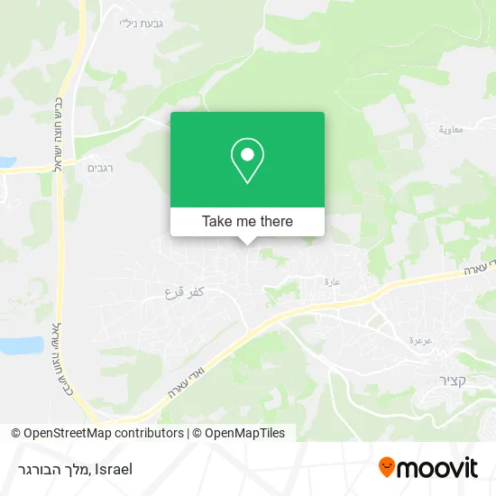 Карта מלך הבורגר