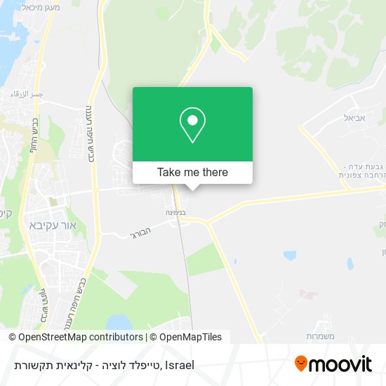 טייפלד לוציה - קלינאית תקשורת map
