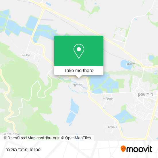 Карта מרכז הולצר