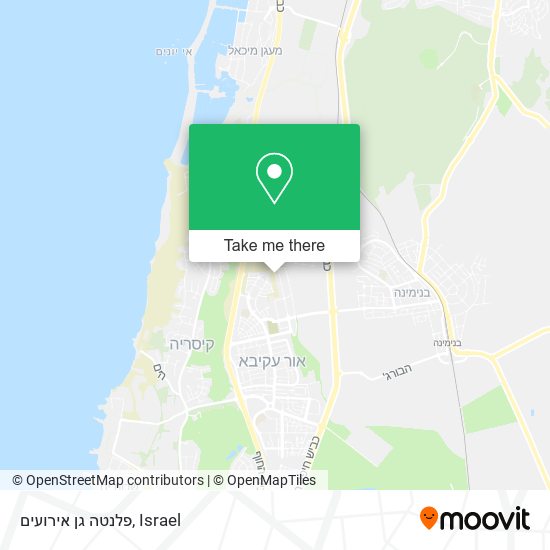 פלנטה גן אירועים map