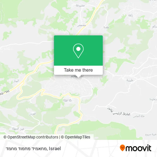 Карта מחאמיד מחמוד מחמד