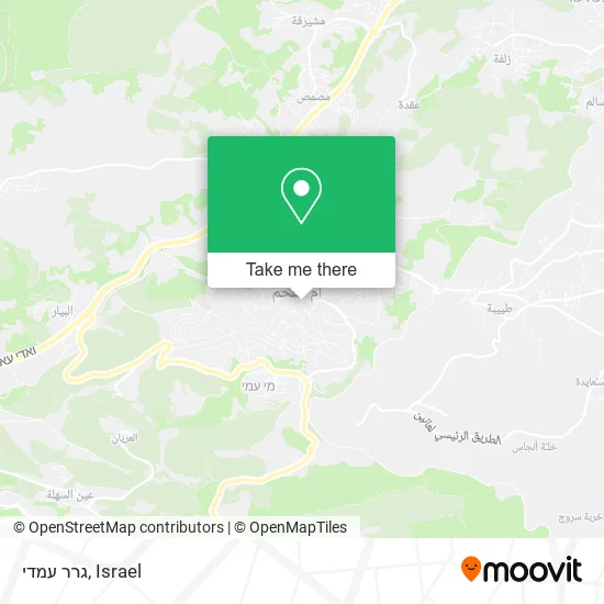 Карта גרר עמדי