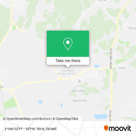 מימד שילוט - זילברשטיין map