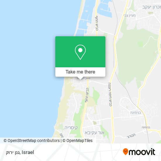 גנן ירוק map