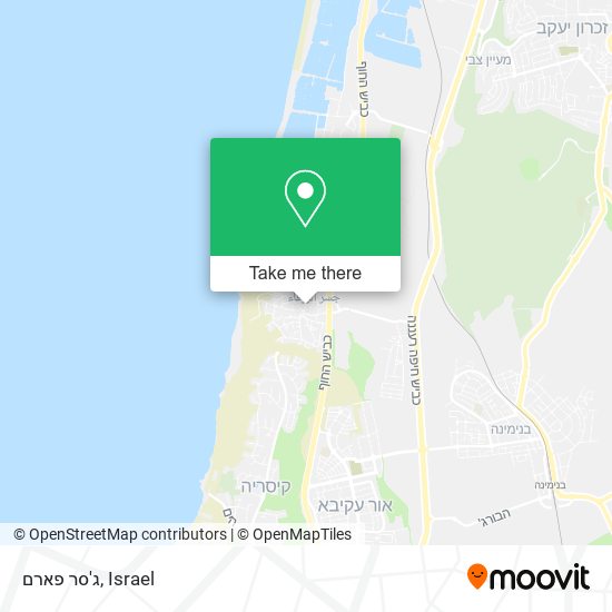 ג'סר פארם map