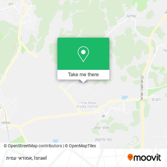 אמודאי עמית map