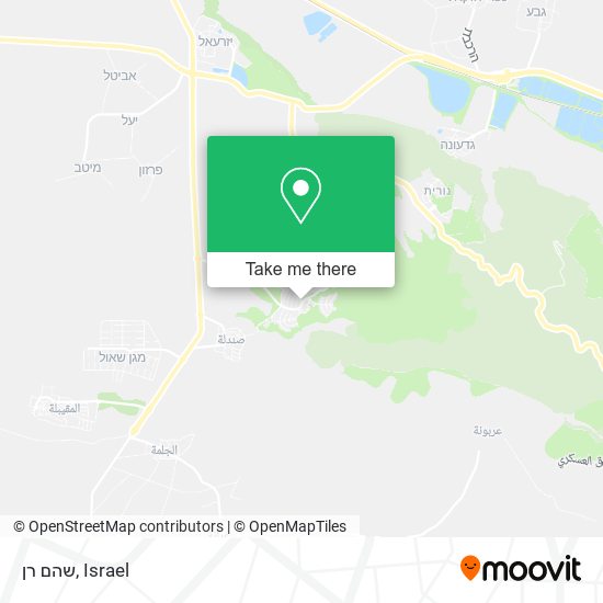 שהם רן map