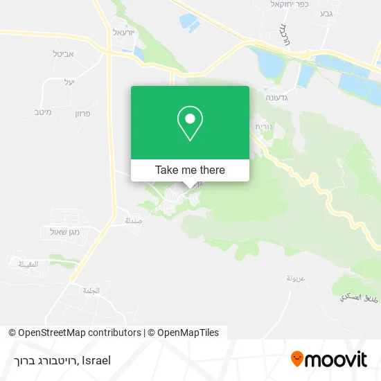 Карта רויטבורג ברוך