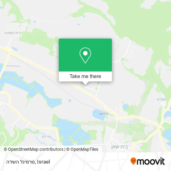 Карта טרמינל השדה