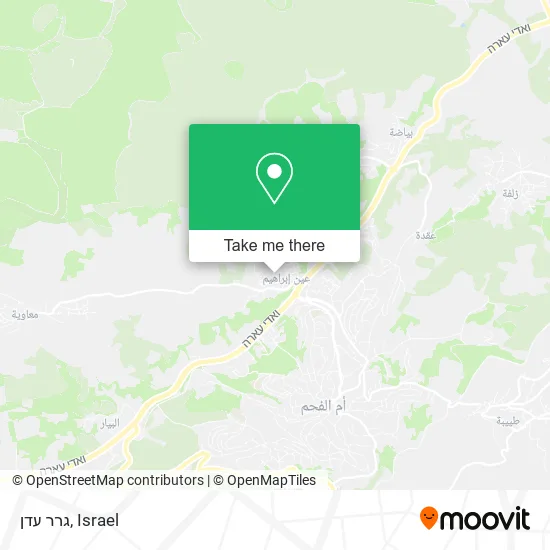 Карта גרר עדן