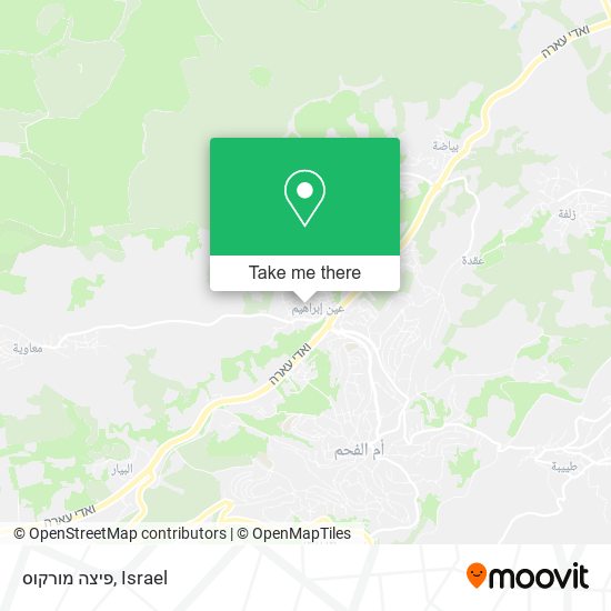 פיצה מורקוס map