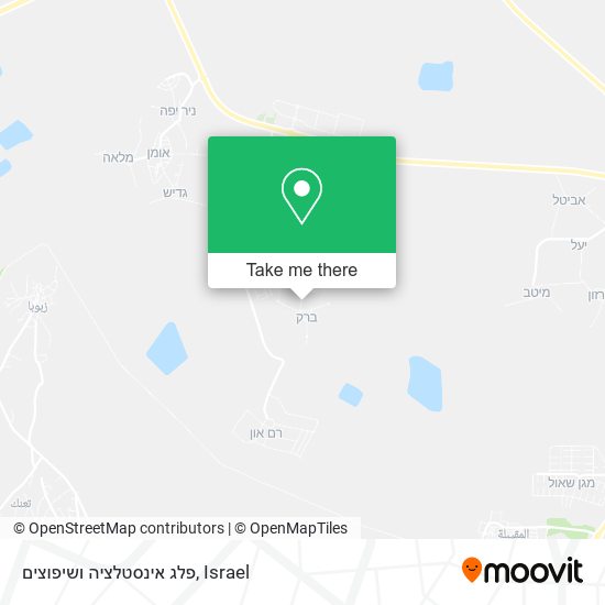 פלג אינסטלציה ושיפוצים map