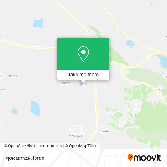 Карта אברהם אסף