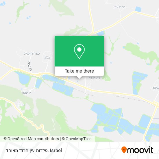 פלדות עין חרוד מאוחד map