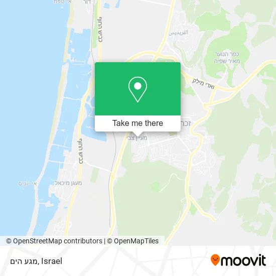 Карта מגע הים
