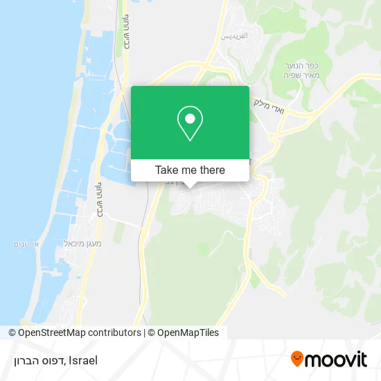 Карта דפוס הברון
