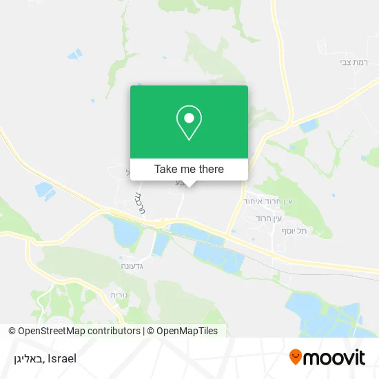 Карта באליגן