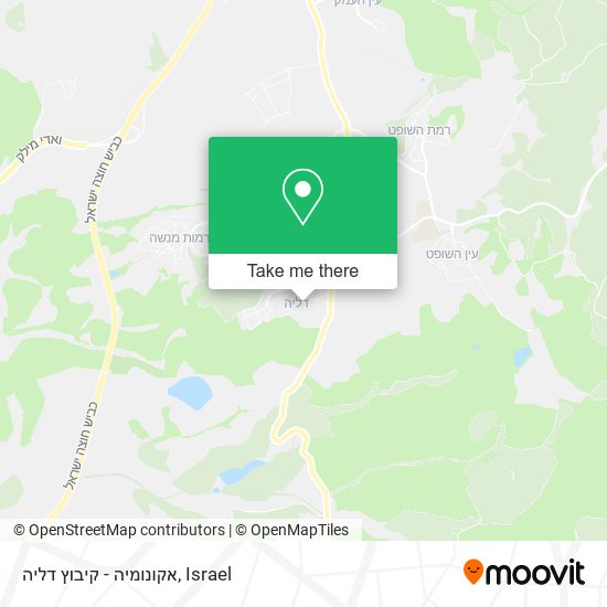 אקונומיה - קיבוץ דליה map