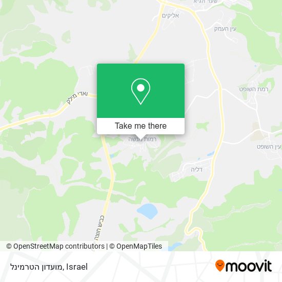 מועדון הטרמינל map