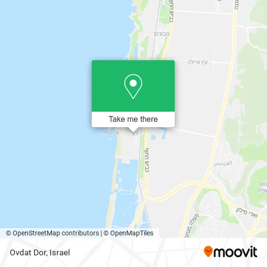 Карта Ovdat Dor