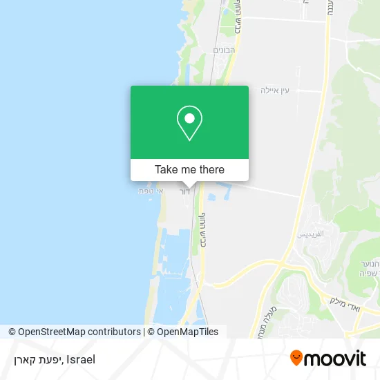 Карта יפעת קארן