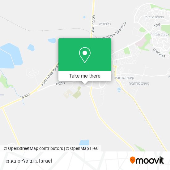 ג'וב פלייס בע מ map