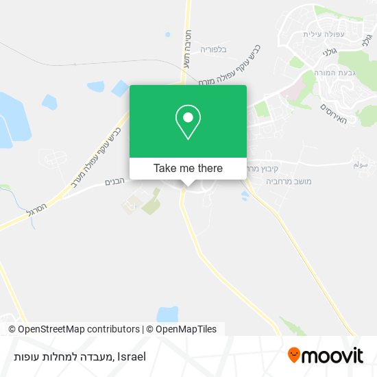 מעבדה למחלות עופות map