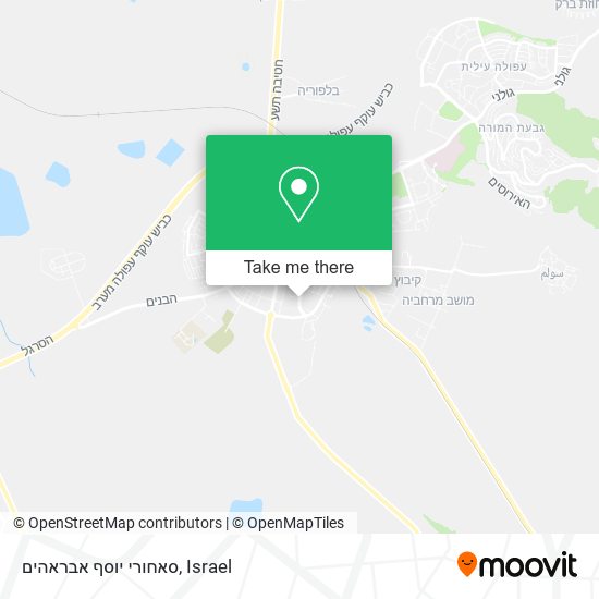 סאחורי יוסף אבראהים map