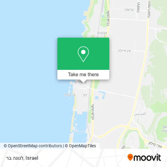 Карта לגונה בר