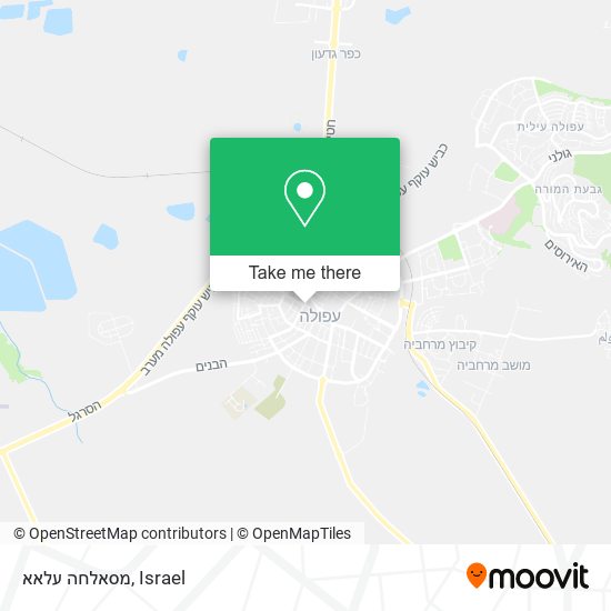 מסאלחה עלאא map
