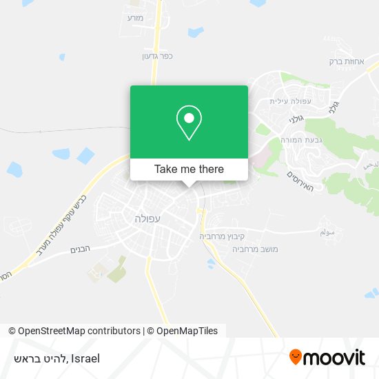 להיט בראש map