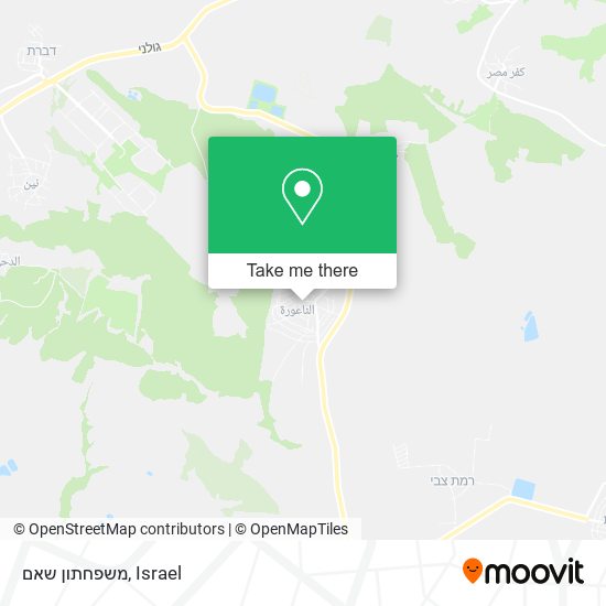 משפחתון שאם map