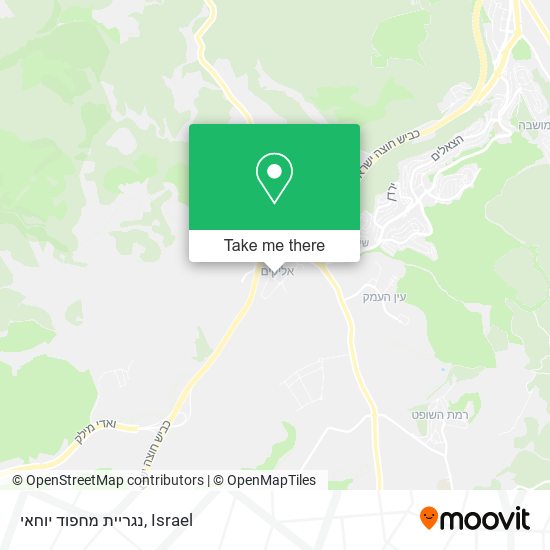 נגריית מחפוד יוחאי map