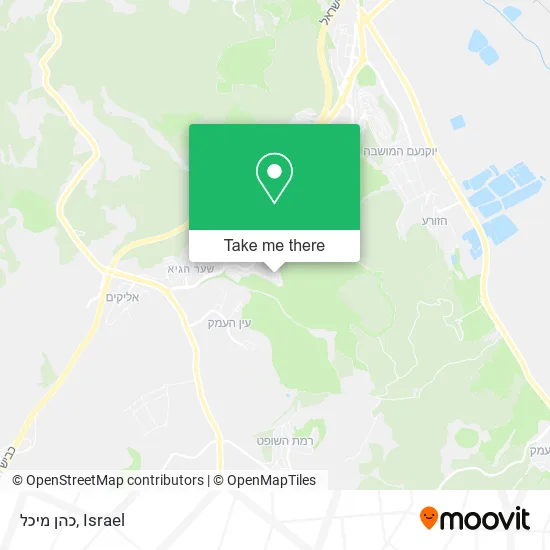 Карта כהן מיכל