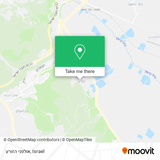 Карта אולפני הזורע