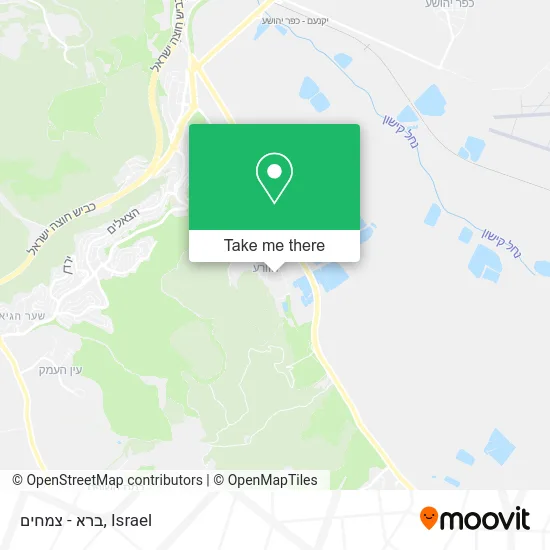 Карта ברא - צמחים