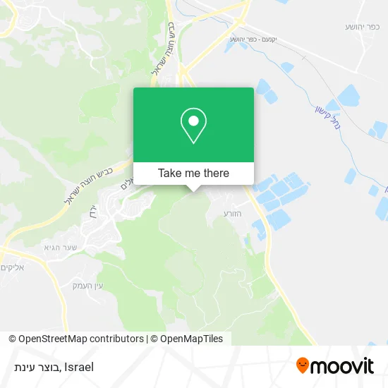 Карта בוצר עינת