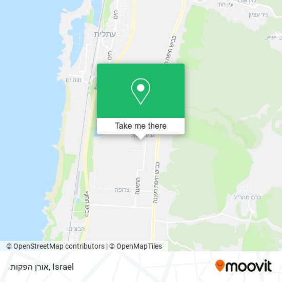 אורן הפקות map