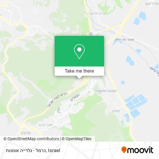 Карта כרמל - גלרייה אומנות
