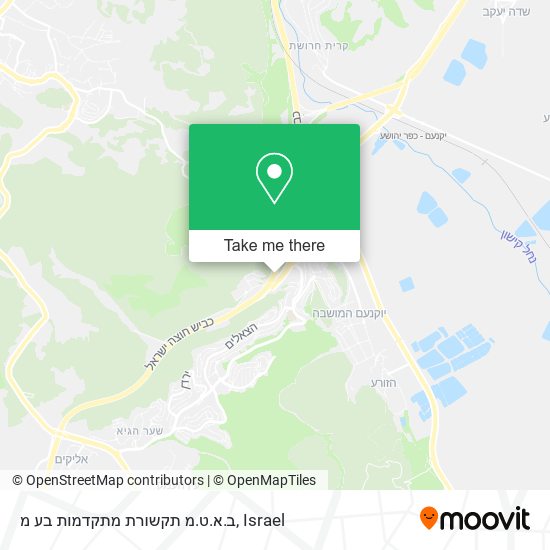 ב.א.ט.מ תקשורת מתקדמות בע מ map