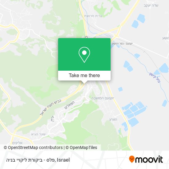 פלס - ביקורת ליקויי בניה map