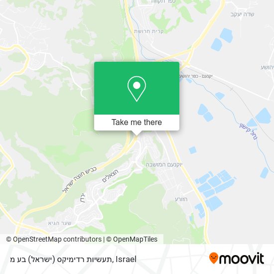 תעשיות רדימיקס (ישראל) בע מ map