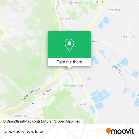 Карта מגע הקסם - ספא