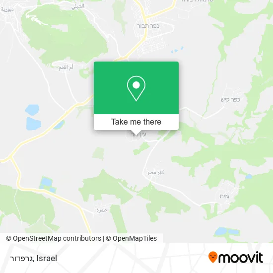 Карта גרפדור