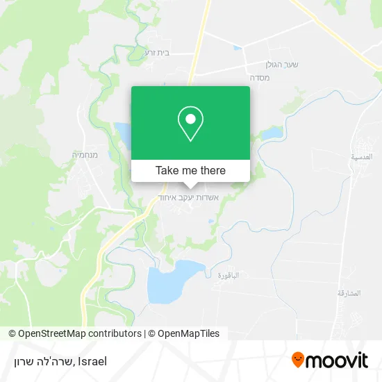 Карта שרה'לה שרון