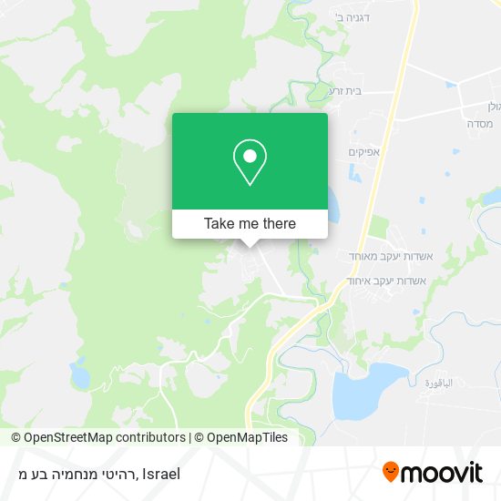 רהיטי מנחמיה בע מ map