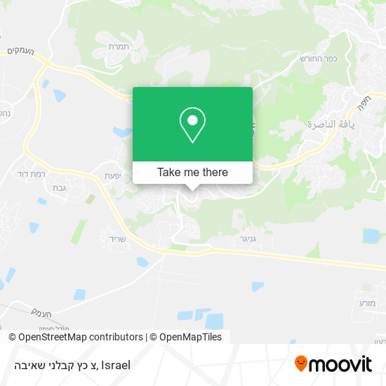 צ כץ קבלני שאיבה map