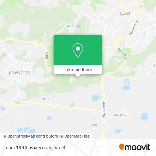 מטבחי אמיר 1994 בע מ map