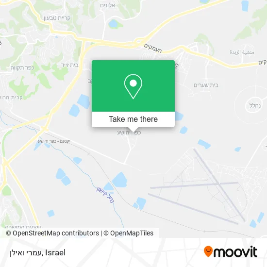Карта עמרי ואילן